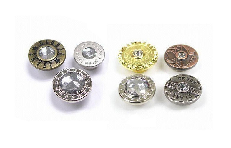 2014 thời trang CMYK màu độc đáo tùy Snap Phụ kiện Buttons may